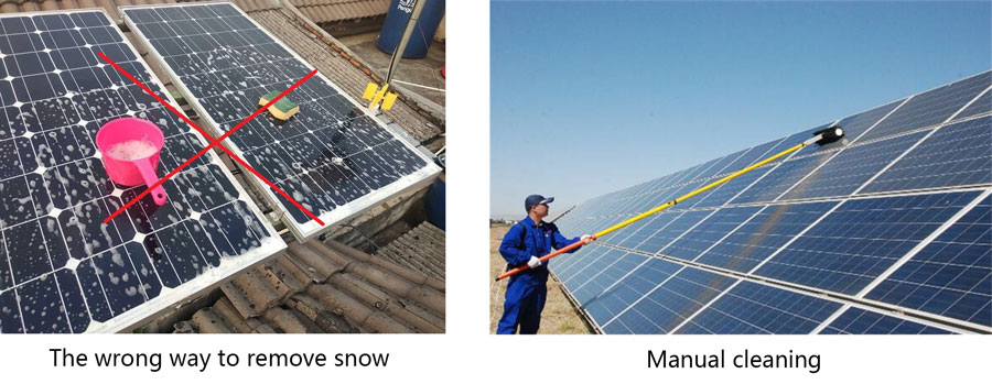 solar panel cleaning system kit